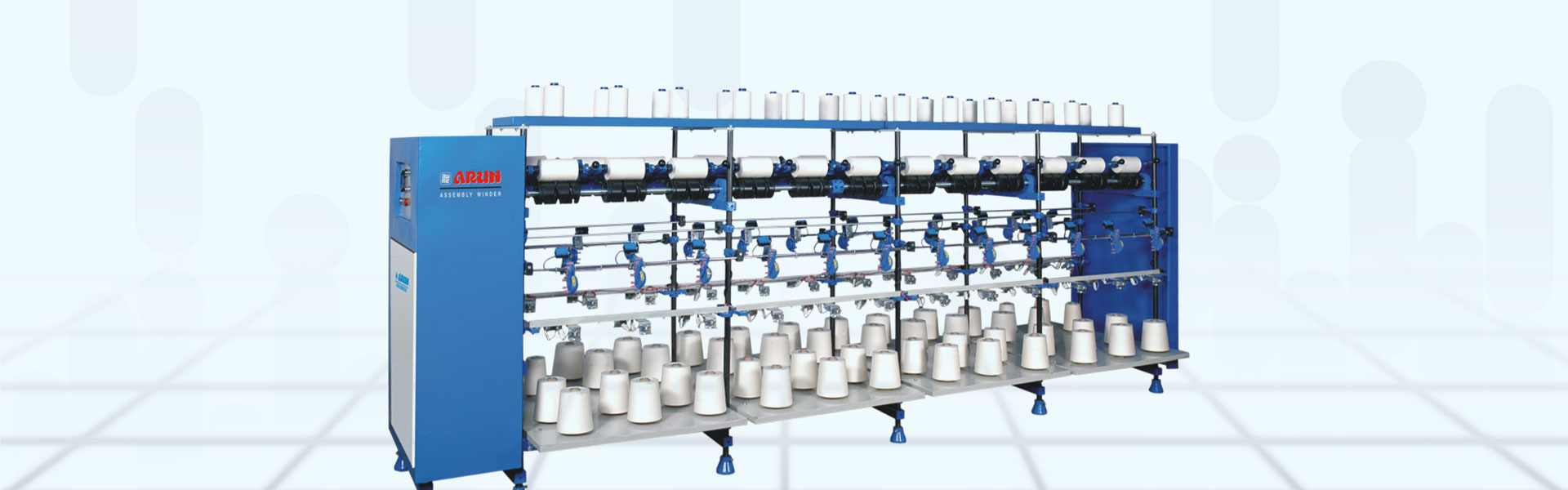 Assembly Winding Machine by Arun Textile Engineers