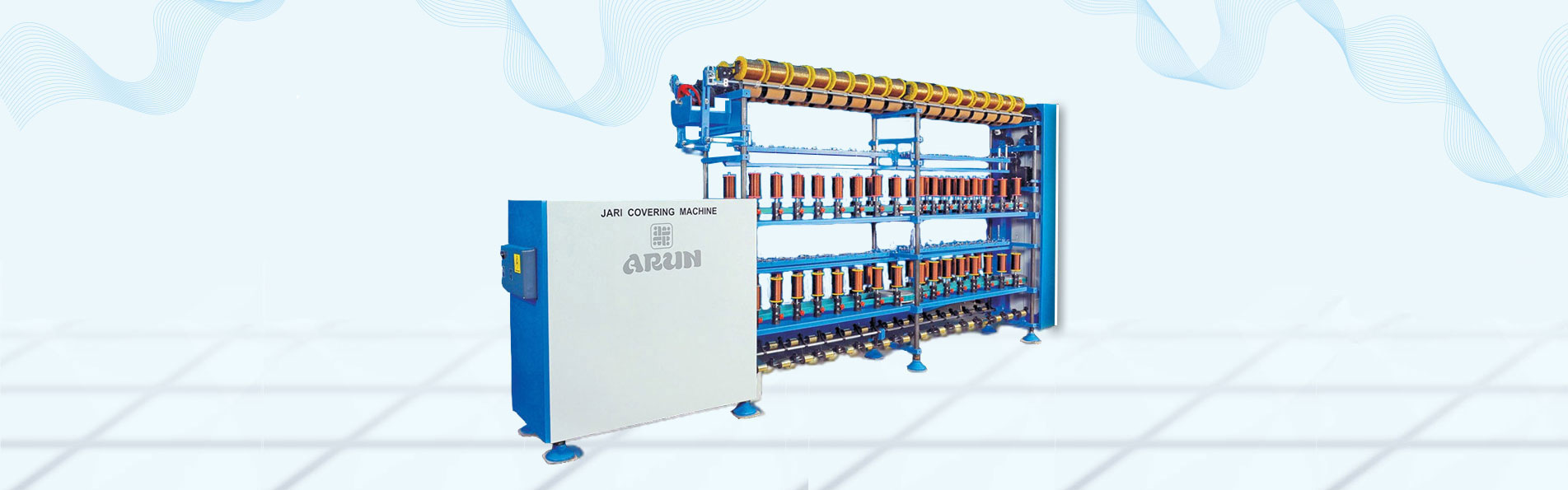 Jari Covering Machine for Precision Yarn Covering